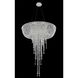 Cascata 8 Light 32 inch Chrome Pendant Ceiling Light