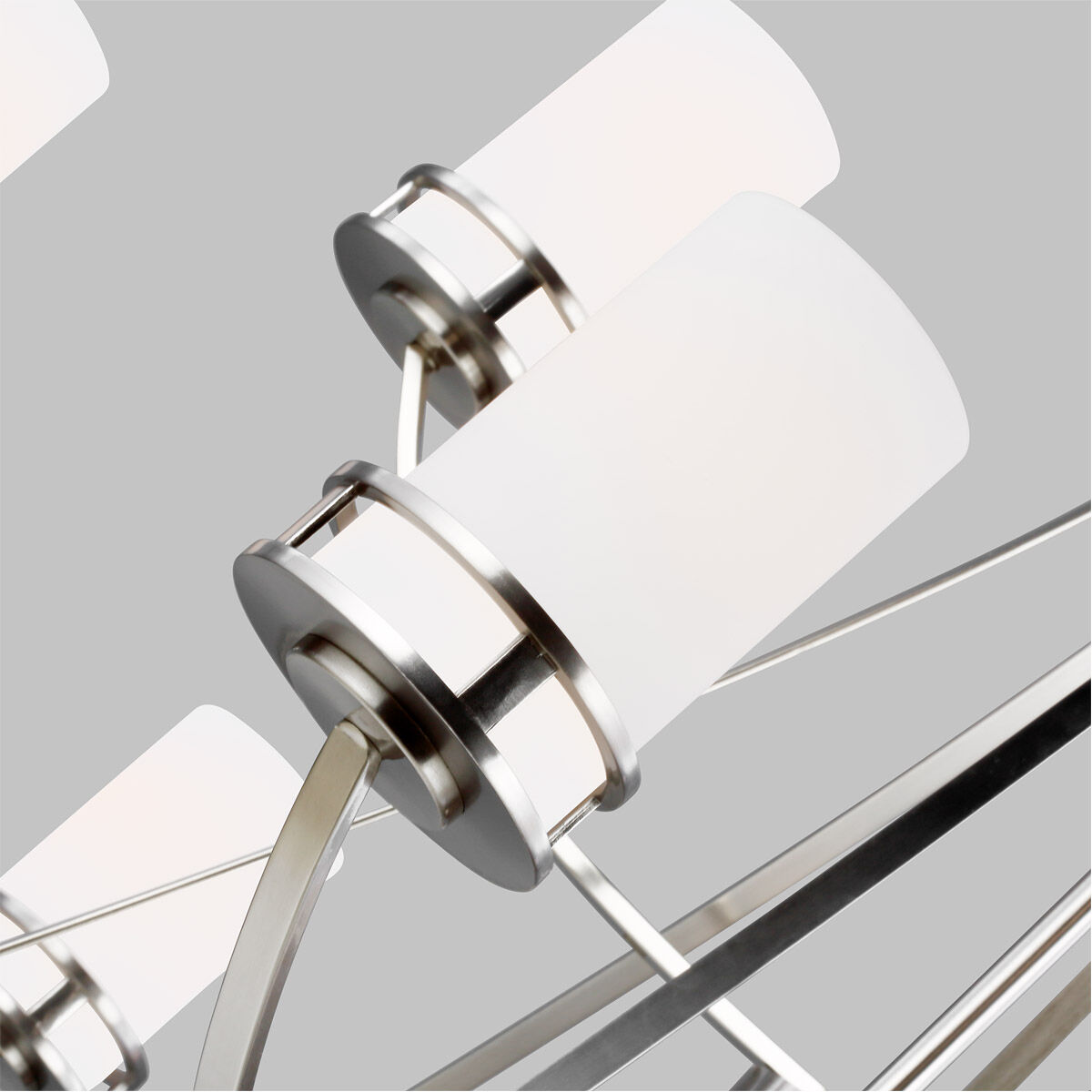 Robie 12 Light 40 inch Brushed Nickel Chandelier Ceiling Light