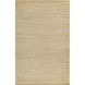 Aria 96 X 60 inch Beige Handmade Rug in 5 x 8