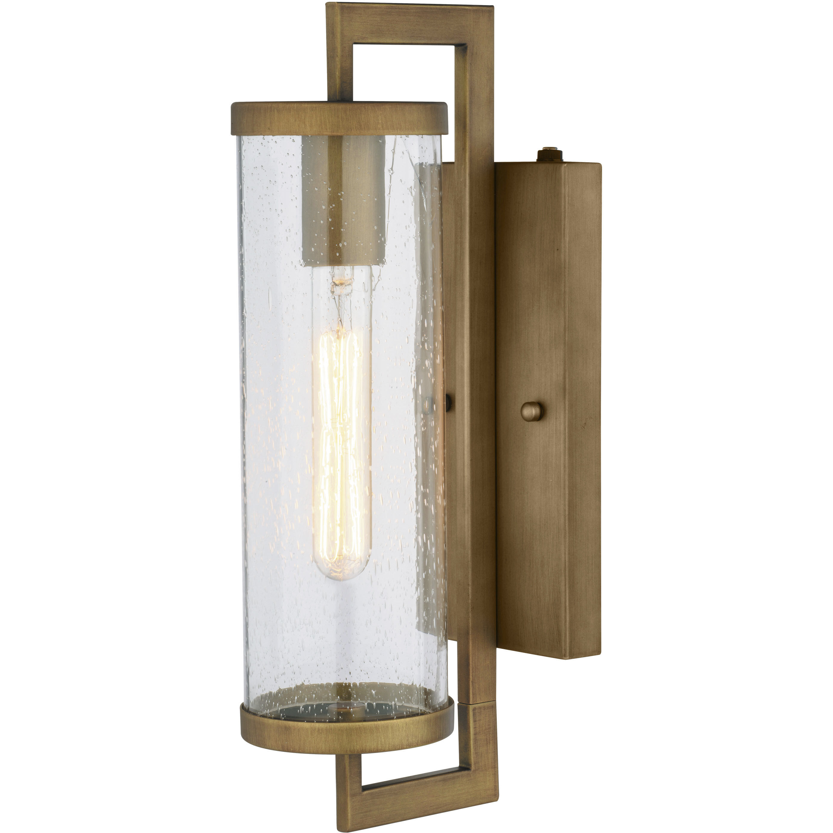 Morgan Park 1 Light 16 inch Warm Brass Outdoor Wall