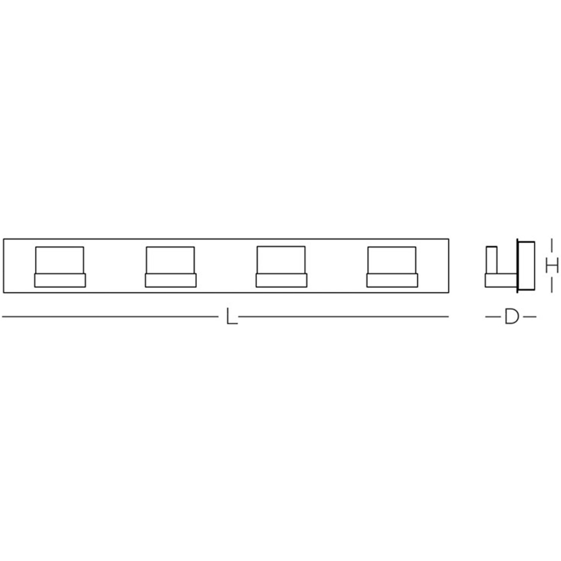 Arlo LED 33.25 inch Satin Nickel Bath Vanity Wall Light