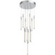 Motif Multi Pendant Ceiling Light in Chrome