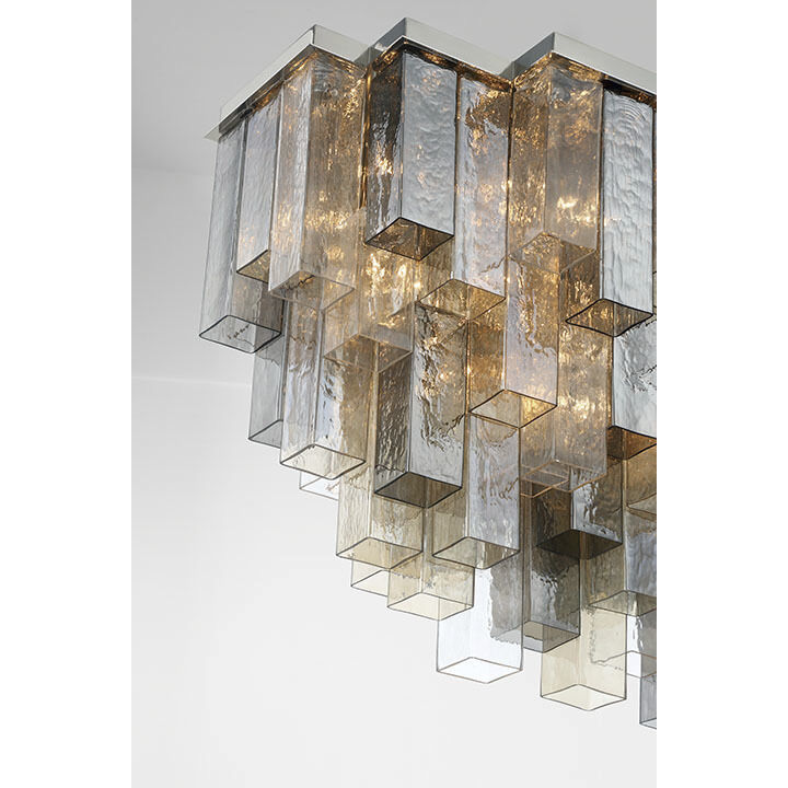 Altesa 23 Light 20 inch Chrome Flush Mount Ceiling Light