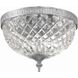 Radley 2 Light 10 inch Polished Chrome Flush Ceiling Light