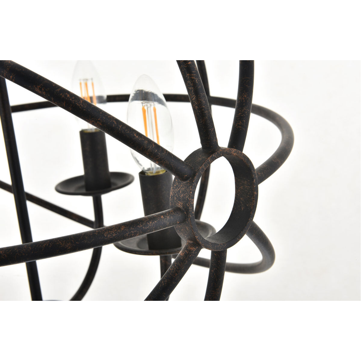 Octavia 4 Light 18 inch Dark Brown Pendant Ceiling Light