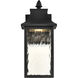 Austen LED 13.25 inch Matte Black Outdoor Wall Sconce