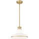 Reznor Pendant Ceiling Light in Modern Gold