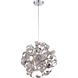 Ribbons 5 Light 17 inch Polished Chrome Pendant Ceiling Light