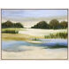 Soft Focus Green and Blue and White and Yellow Canvas, The Studio