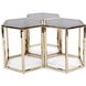 Carter 17.5 inch Black/Gold Table Set Portable Light, Set of 3