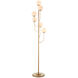 Farnsworth 72 inch 25 watt Brass Floor Lamp Portable Light