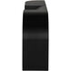 Crafter 75 X 14 inch Matte Black Console