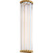 Chapman & Myers Kean LED 5.75 inch Antique-Burnished Brass Sconce Wall Light
