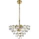Adaline 8 Light 20 inch Satin Gold Chandelier Ceiling Light