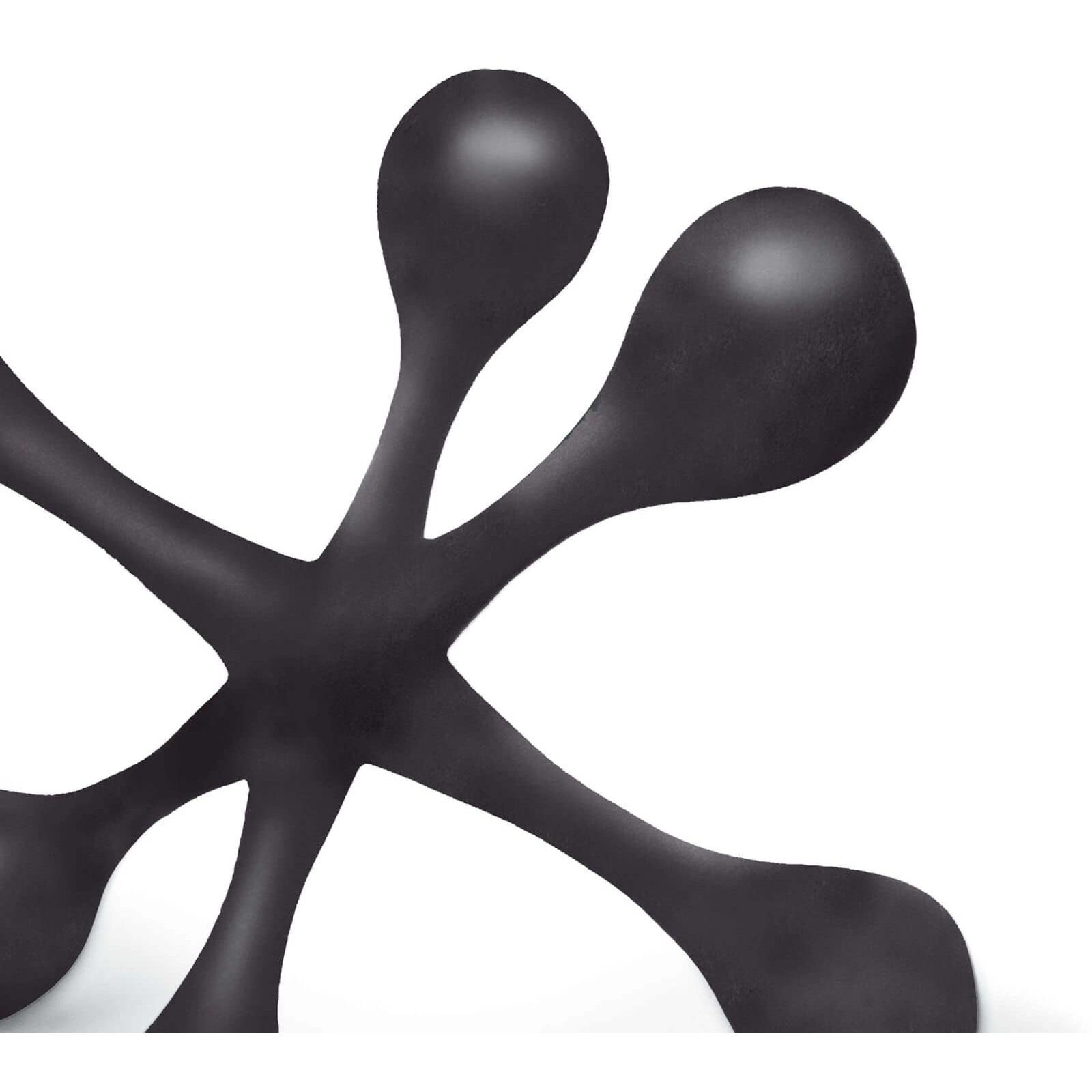 Modern Jack Blackened Zinc Objet, Small