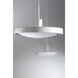 Sandstone LED 20 inch White Pendant Ceiling Light, Large