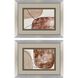 Shining Taupe Brown and Rust and Gray Framed Art, Propac