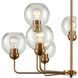 Astoria 9 Light 32 inch Satin Gold Chandelier Ceiling Light