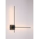 Parker LED 24.75 inch Coal Wall Sconce Wall Light