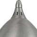 Signature 1 Light 6.5 inch Brushed Steel Metal Pendant Set Ceiling Light