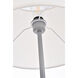 Ines 59.5 inch 40 watt Concrete Gray Floor Lamp Portable Light