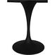 Joni 36 X 36 inch Matte Black Dining Table