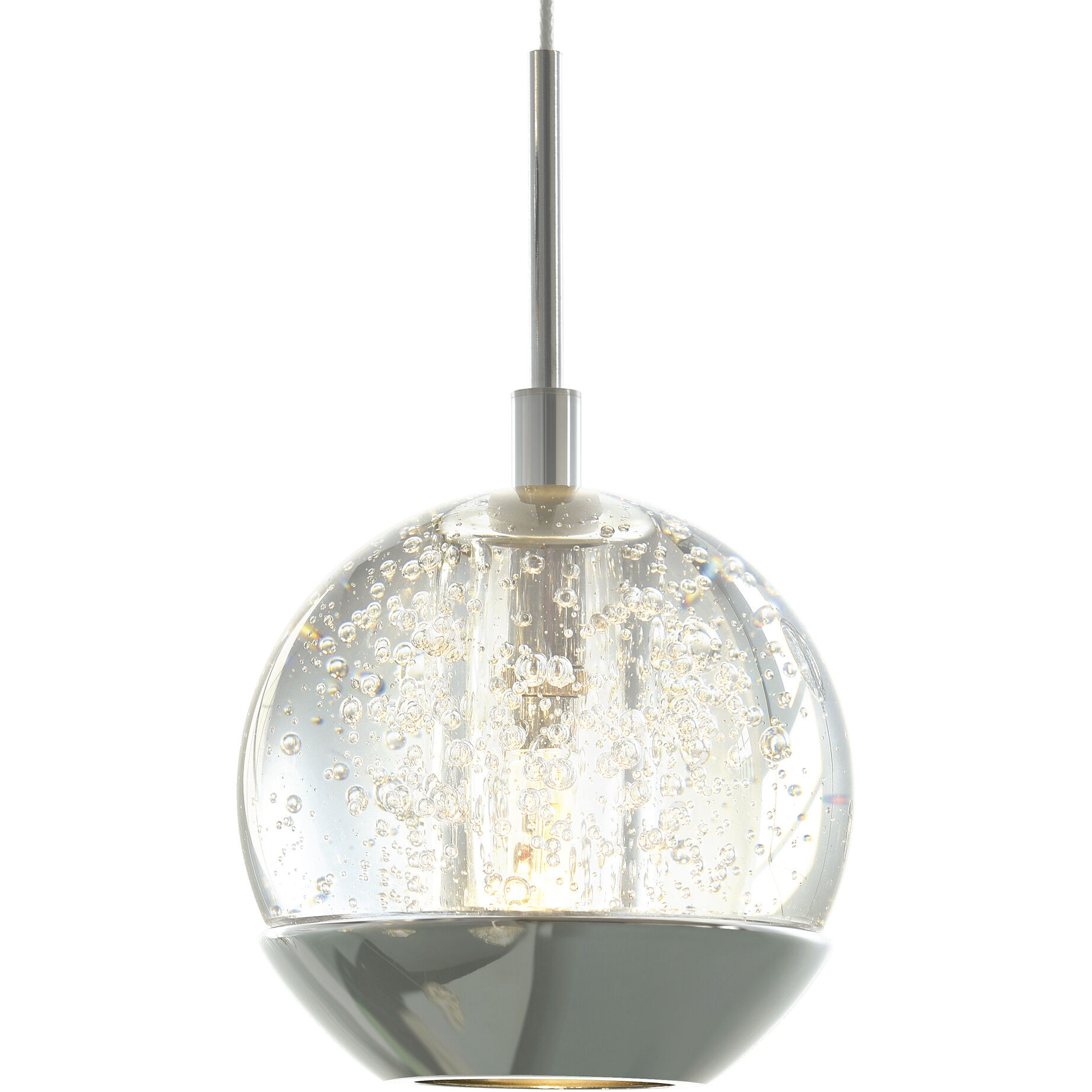 Perrier LED 5 inch Chrome Down Mini Pendant Ceiling Light