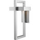 Luttrel LED 18 inch Silver Outdoor Wall Light