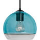 Ally 8 1 Light Black Cord Pendant Ceiling Light