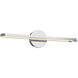 Marlon Bath Vanity Light Wall Light in Chrome