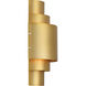 Spyglass Terrace 2 Light 10 inch Soft Brass Wall Sconce Wall Light