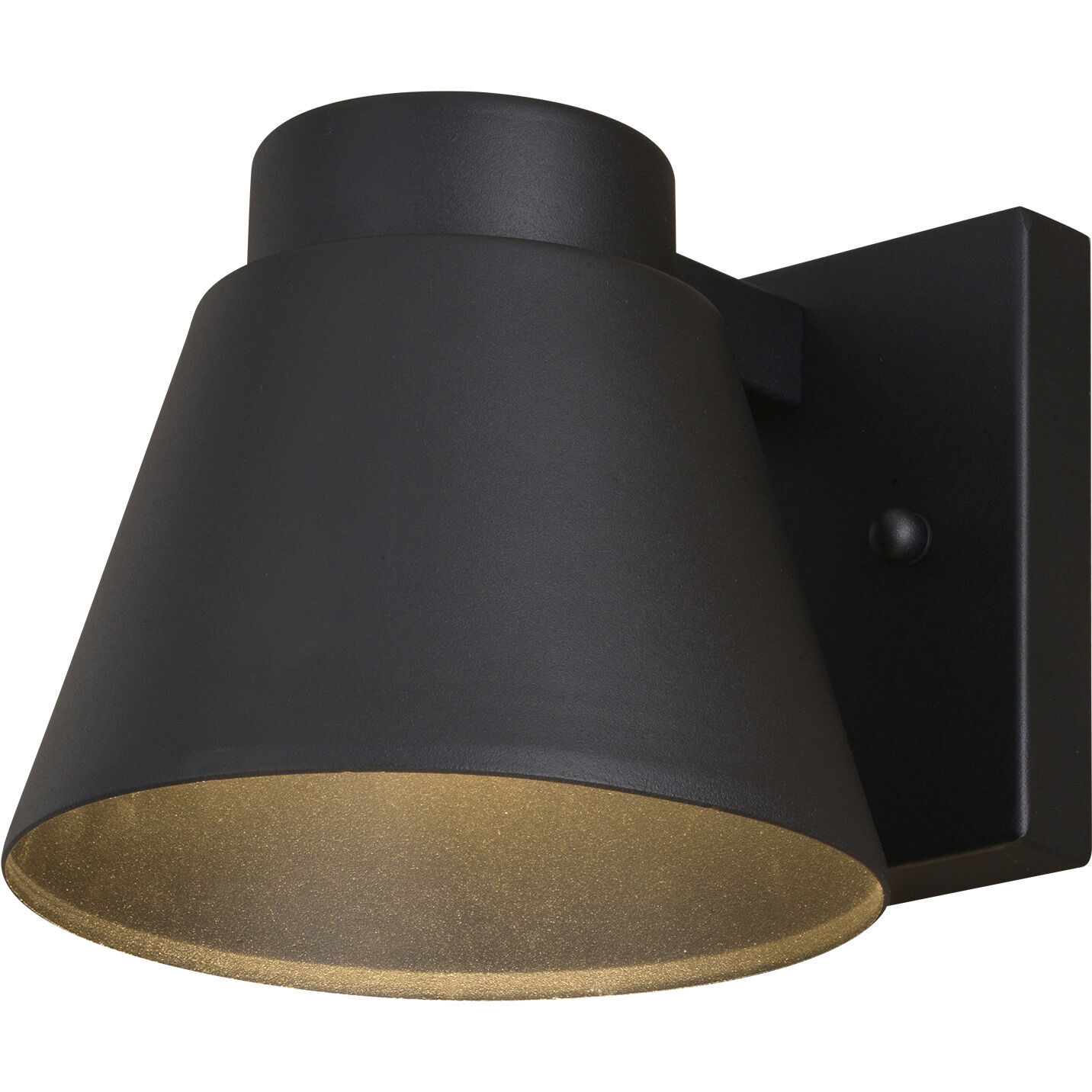 Evans LED 5.5 inch Textured Black Outdoor Wall Sconce