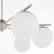 Jasper 6 Light 30 inch Satin Nickel Chandelier Ceiling Light