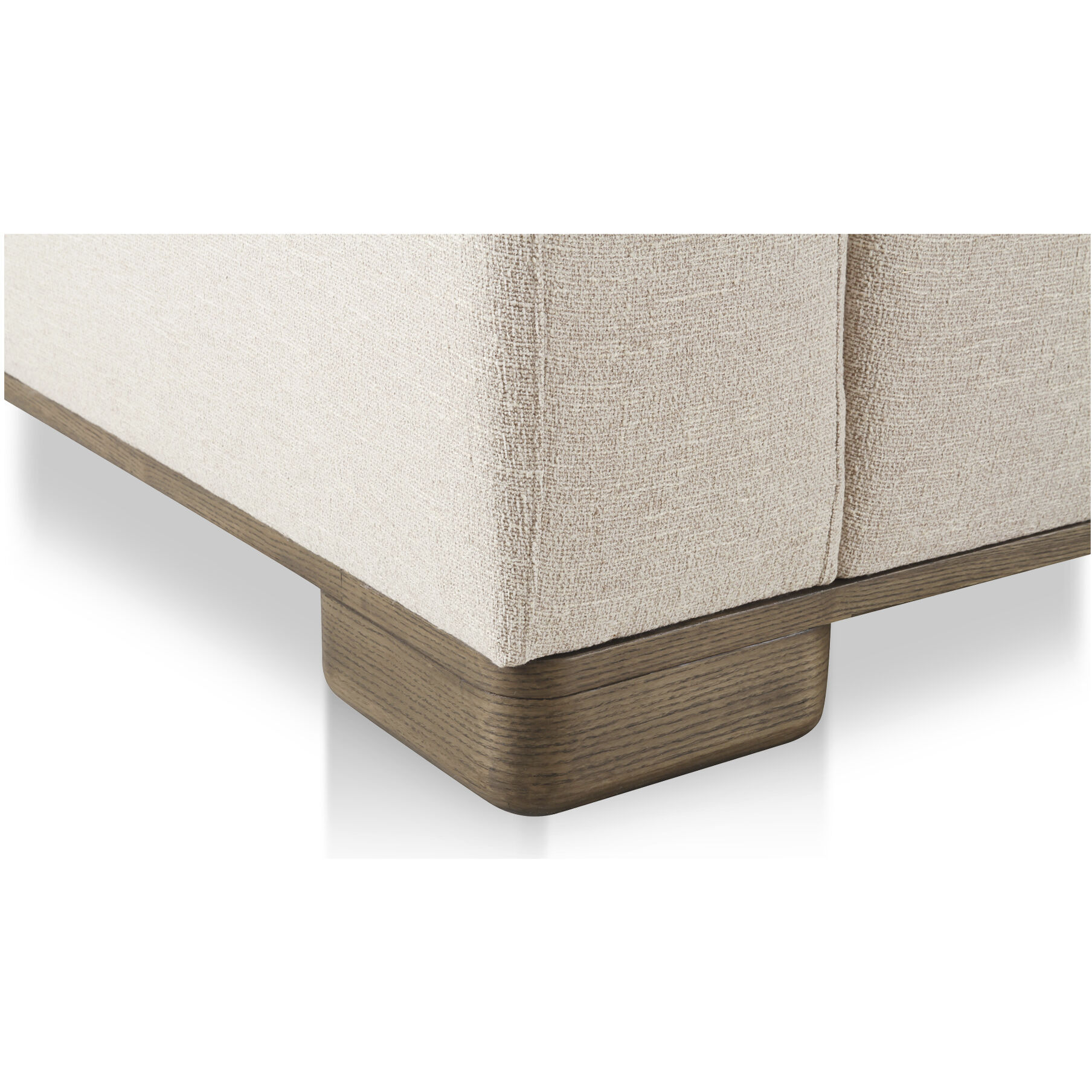 June Beige Modular Sectional, Corner