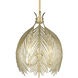 Cay Pendant Ceiling Light in Vintage Fired Gold