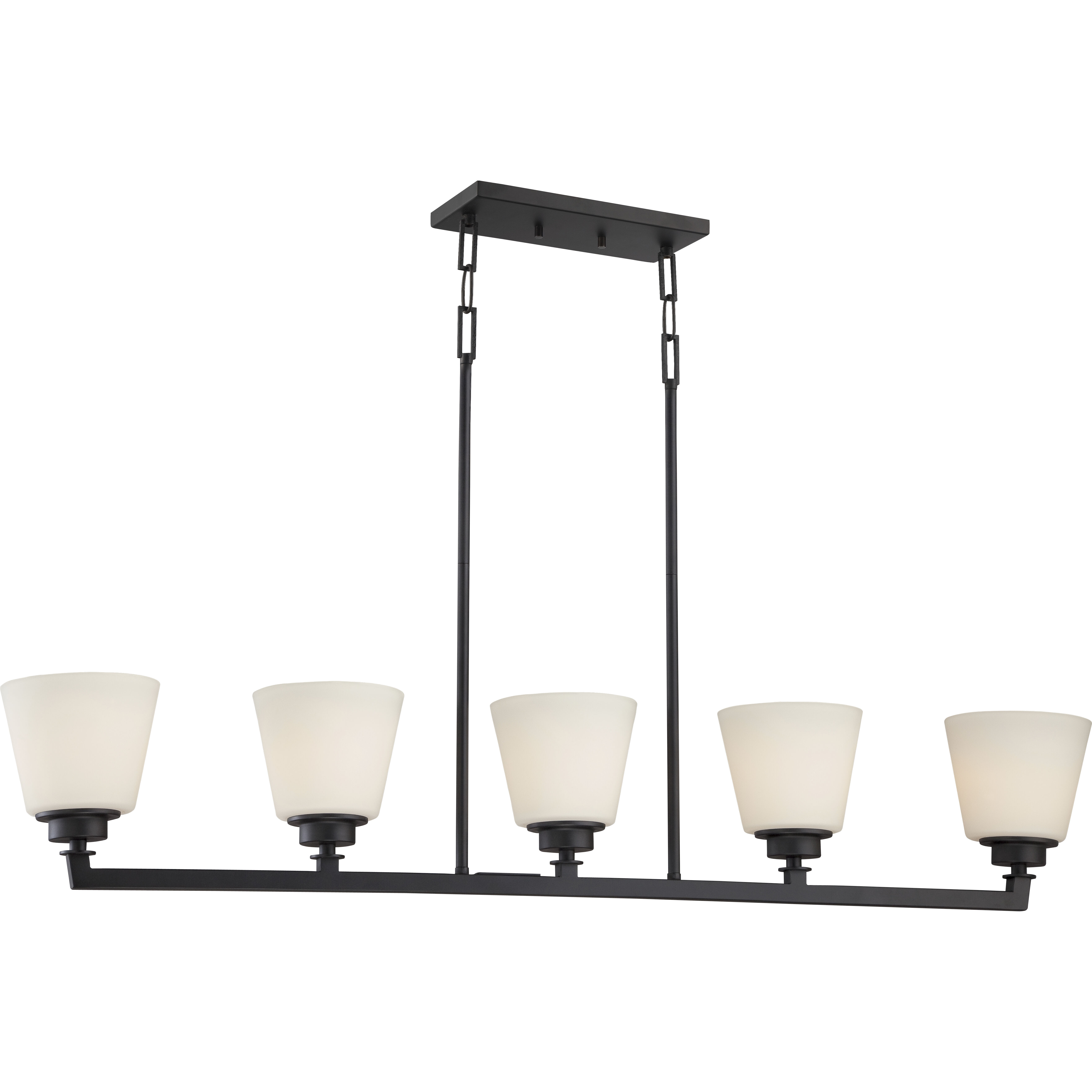 Mobili 5 Light 44.13 inch Aged Bronze Island Pendant Ceiling Light