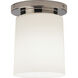 Rico Espinet Nina 1 Light 15 inch Polished Nickel Flushmount Ceiling Light