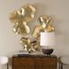 Lumina Antique Gold Leaf Wall Decor, Set of 3