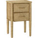 Kaipo 28.25 X 18 inch Natural Nightstand