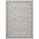 Presidential 38.98 X 24.02 inch Silver/Sage/Light Silver Machine Woven Rug in 2 x 3.25