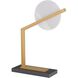 Zahar 20.5 inch Bronze Desk Lamp Portable Light