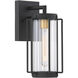 Avonlea 1 Light 13 inch Coal/Gold Outdoor Wall Light, Great Outdoors