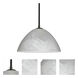 Tessa LED Black Stem Pendant Ceiling Light