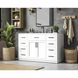 Alden 54 X 35 inch White Bathroom Vanity Cabinet