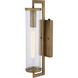 Morgan Park 1 Light 20 inch Warm Brass Outdoor Wall