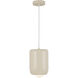 Hayden Pendant Ceiling Light in Pearl White