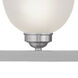 Somerset 5 Light 48 inch Brushed Nickel Vanity Sconce Wall Light