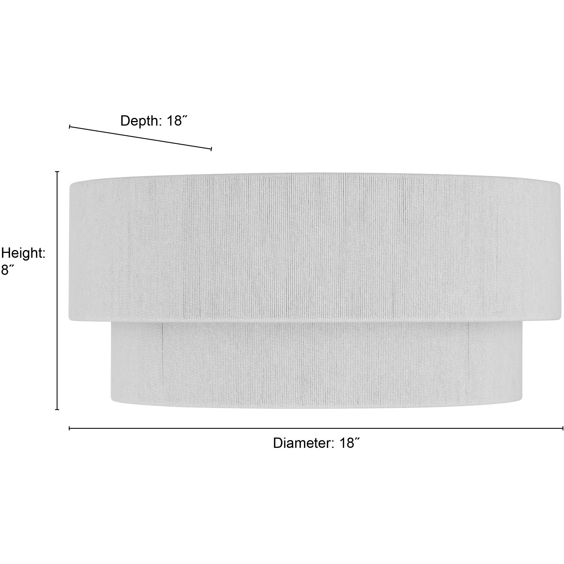 Helbert 4 Light 18 inch Vintage Brass Flush Mount Ceiling Light