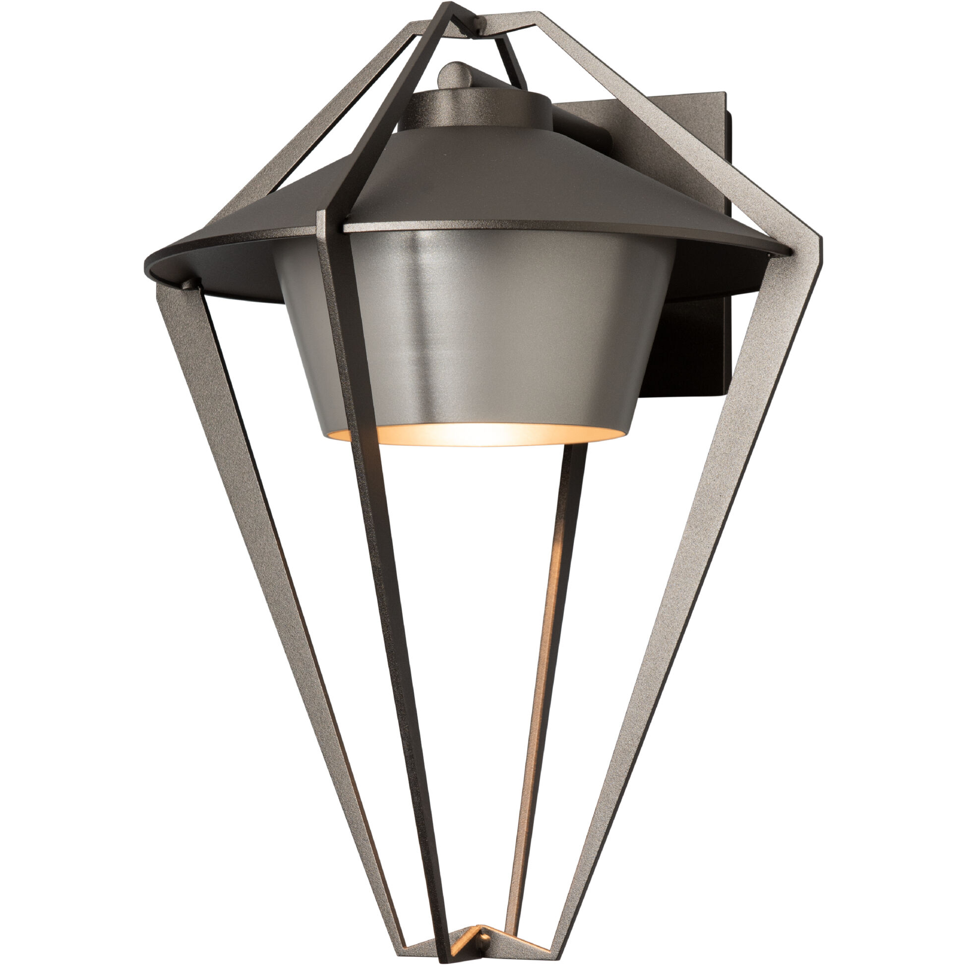 Stellar 1 Light 18.5 inch Coastal Oil Rubbed Bronze/Coastal Burnished Steel Outdoor Sconce, Small