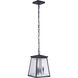 Armstrong 3 Light 8 inch Midnight Outdoor Pendant